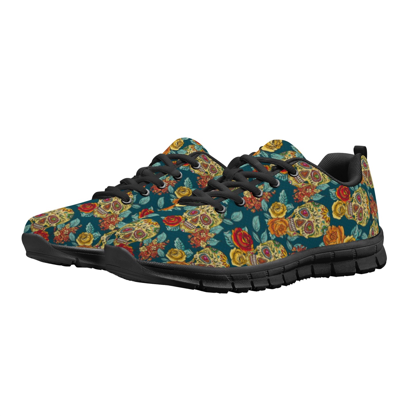 Dia de los muertos skull Women's Running Shoes