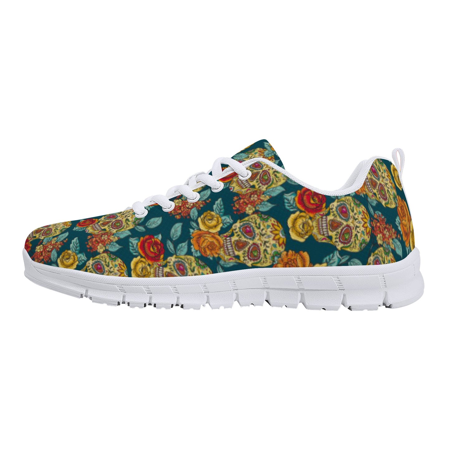 Dia de los muertos skull Women's Running Shoes