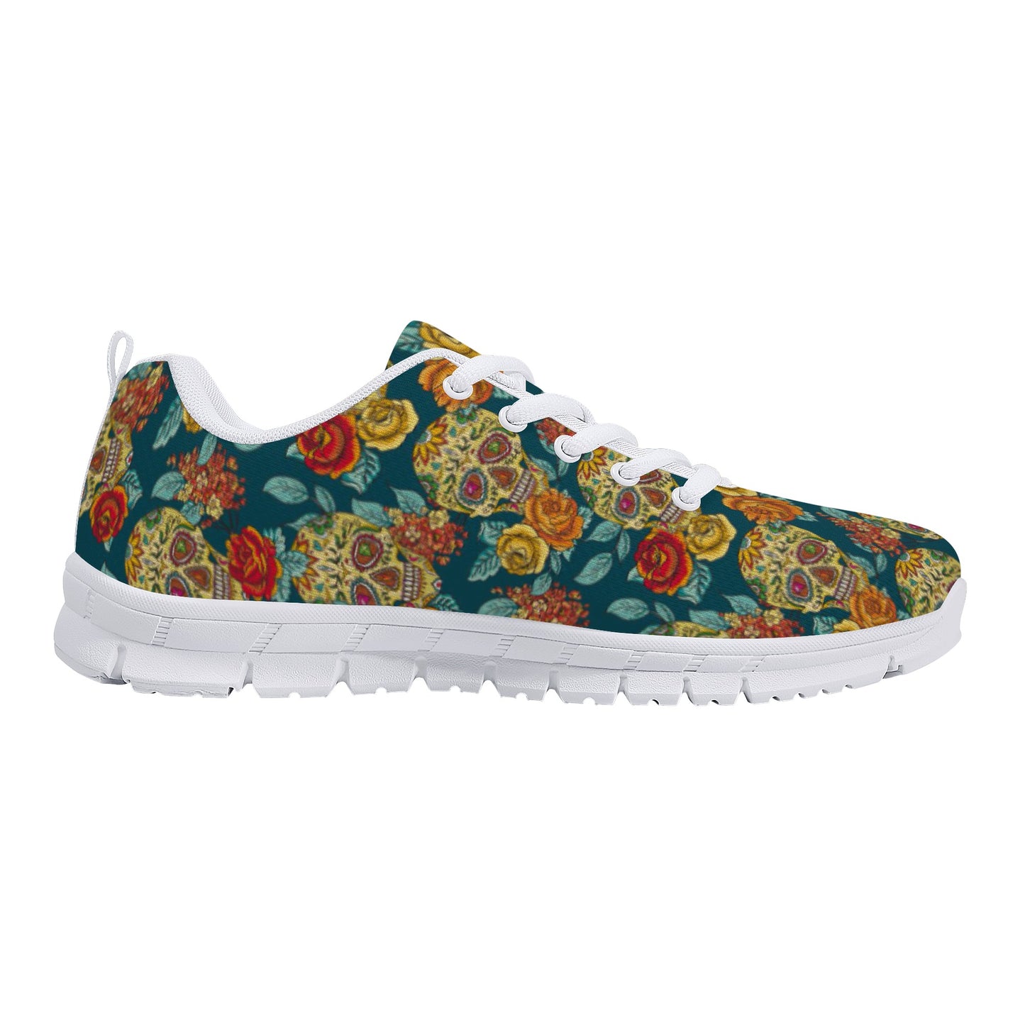 Dia de los muertos skull Women's Running Shoes