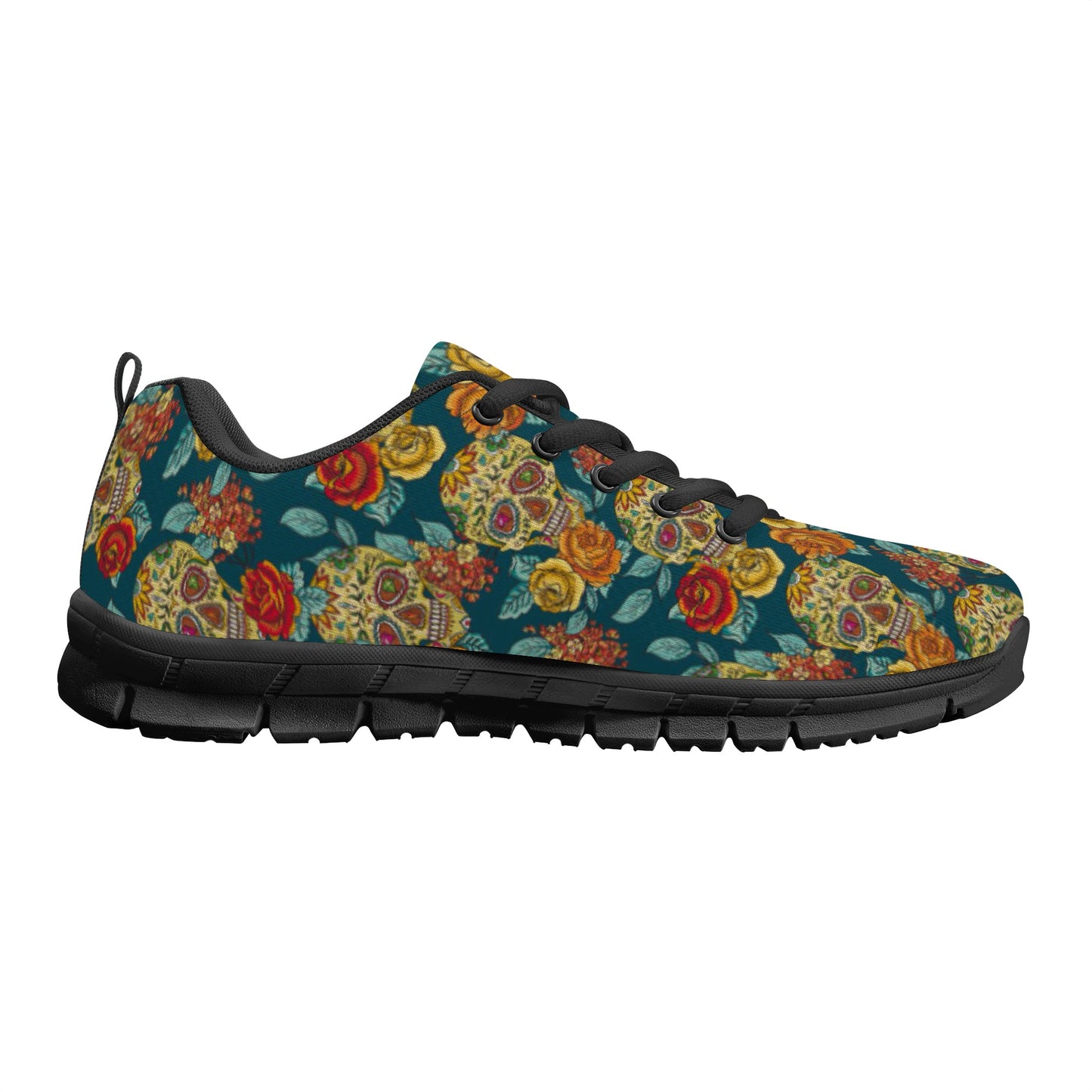 Dia de los muertos skull Women's Running Shoes