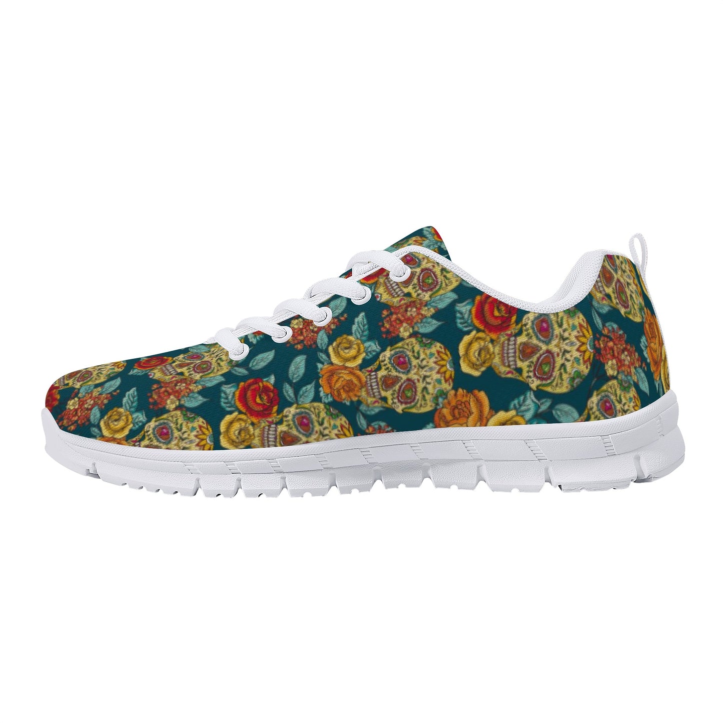 Dia de los muertos skull Women's Running Shoes