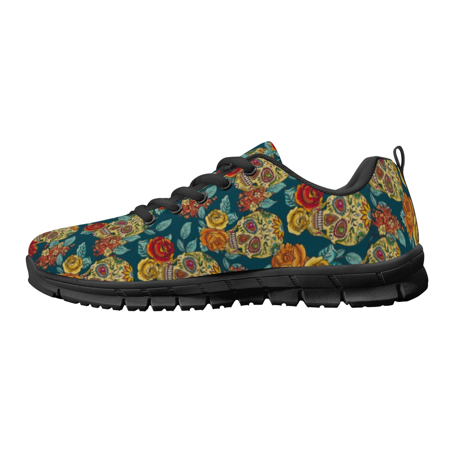 Dia de los muertos skull Women's Running Shoes