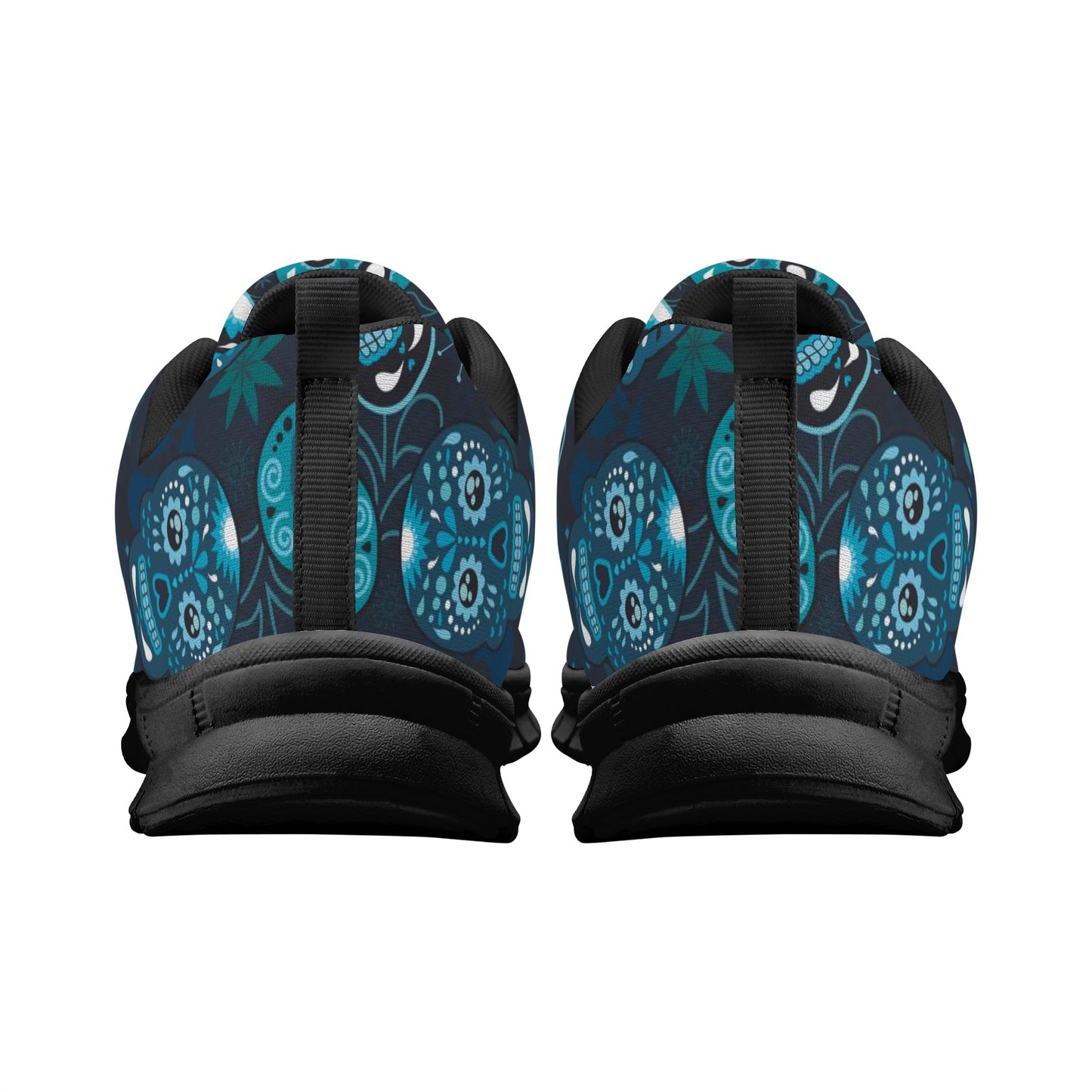 Flaming skull halloween Women's Running Shoes