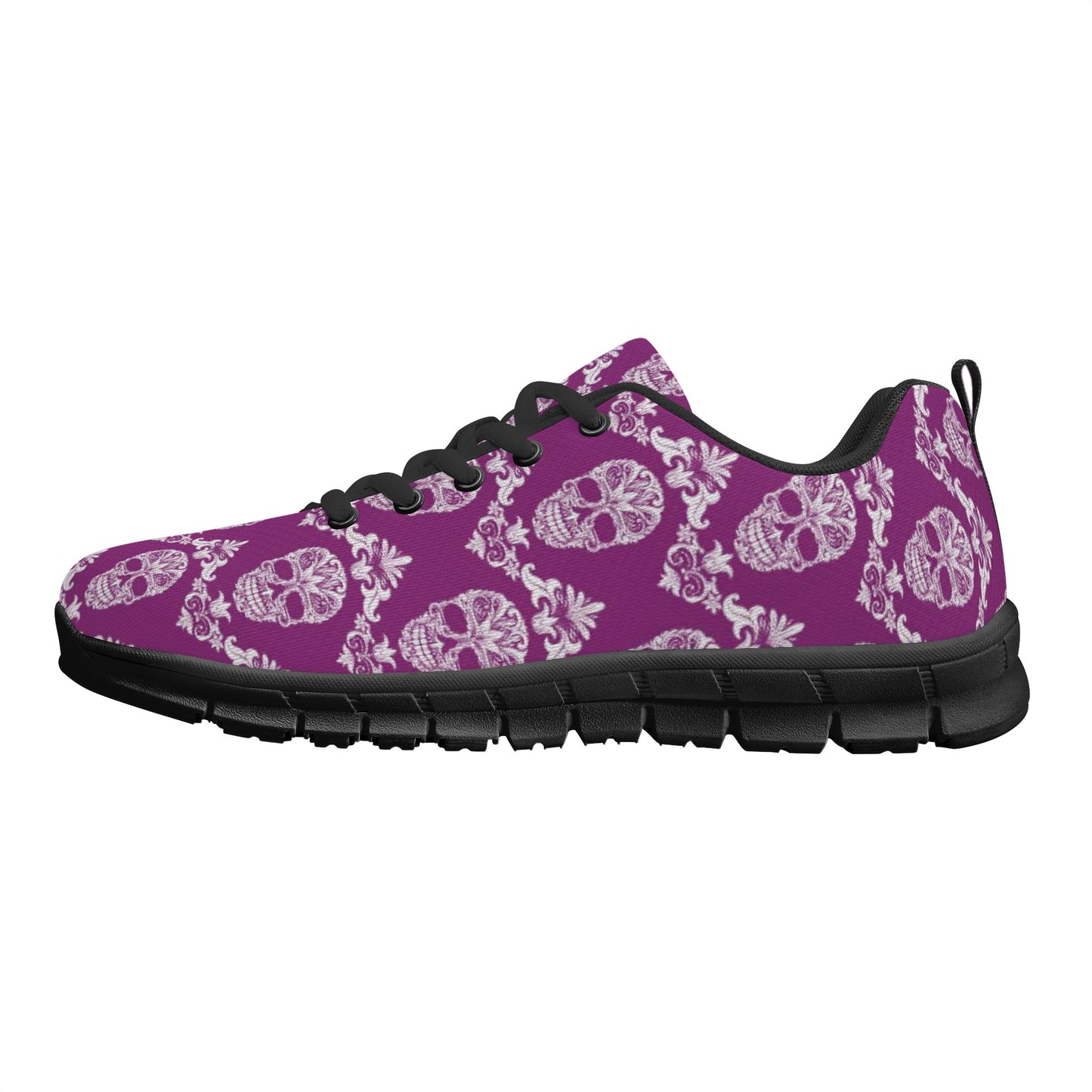 Skeleton gothic sugar skull Women's Running Shoes