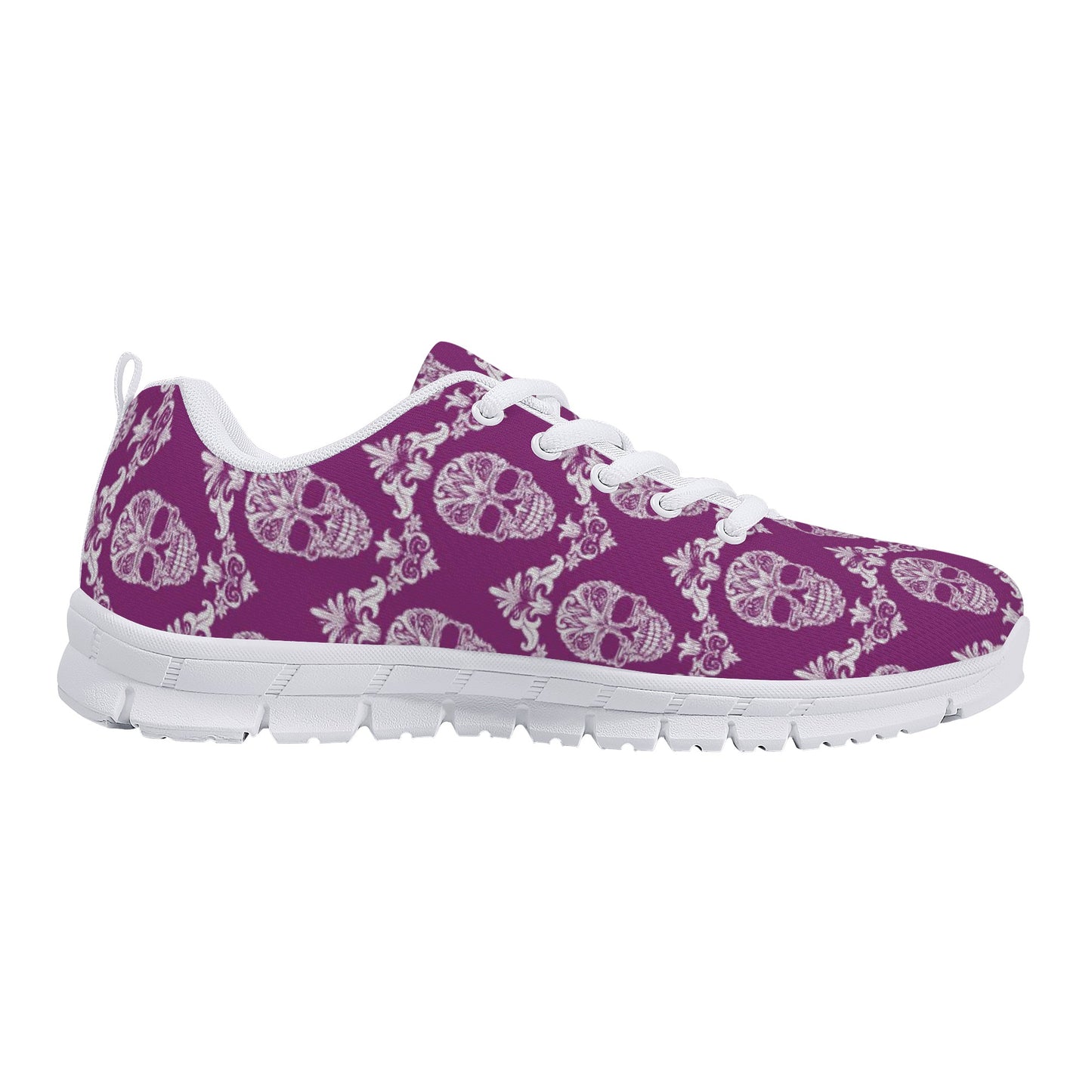 Skeleton gothic sugar skull Women's Running Shoes