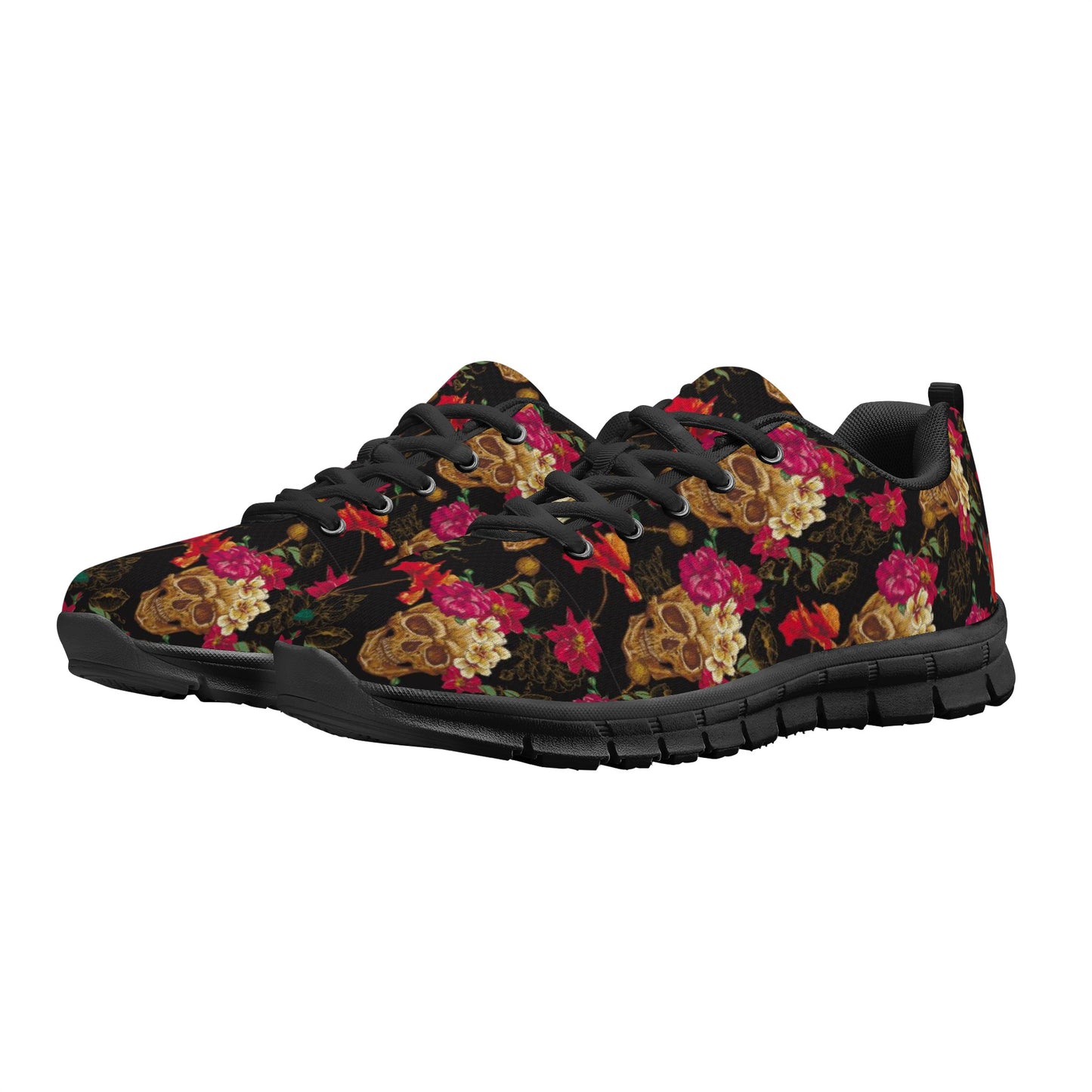 Sugar skull day of the dead Women's Running Shoes