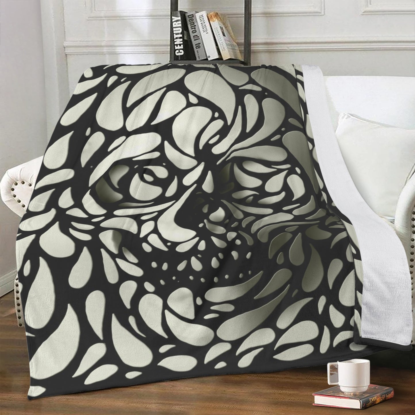 Skull Blanket Fleece