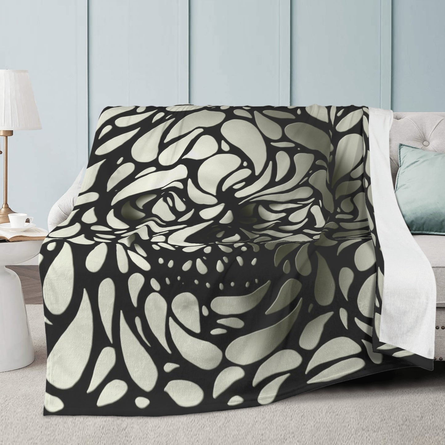 Skull Blanket Fleece