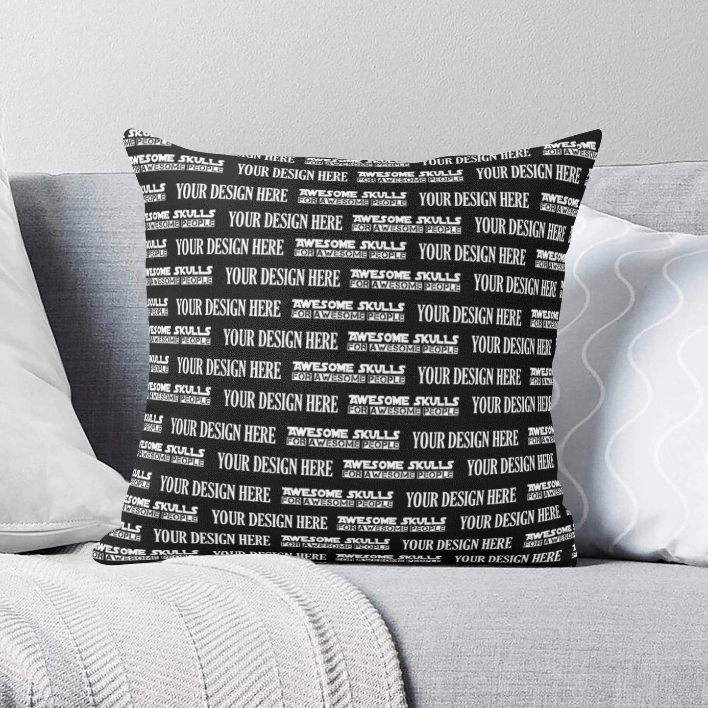 Double Side Printing Pillow Cover