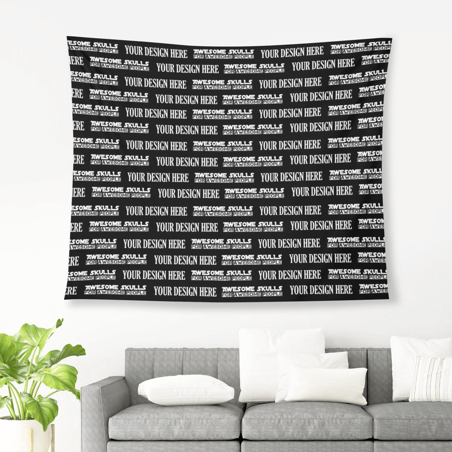 Polyester Peach Skin Wall Tapestry 6 Sizes