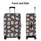Dia de los muerots candy skulls Polyester Luggage Cover