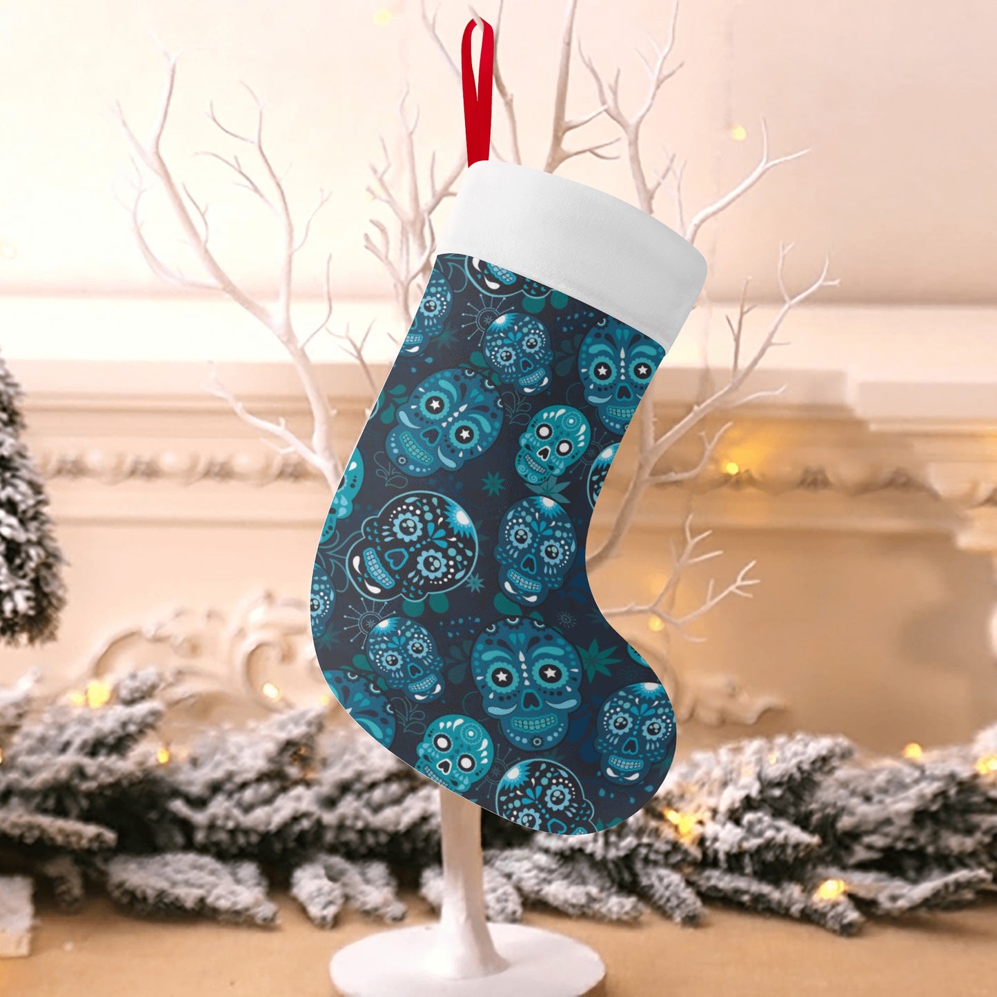 Sugar skull Custom Christmas Stockings