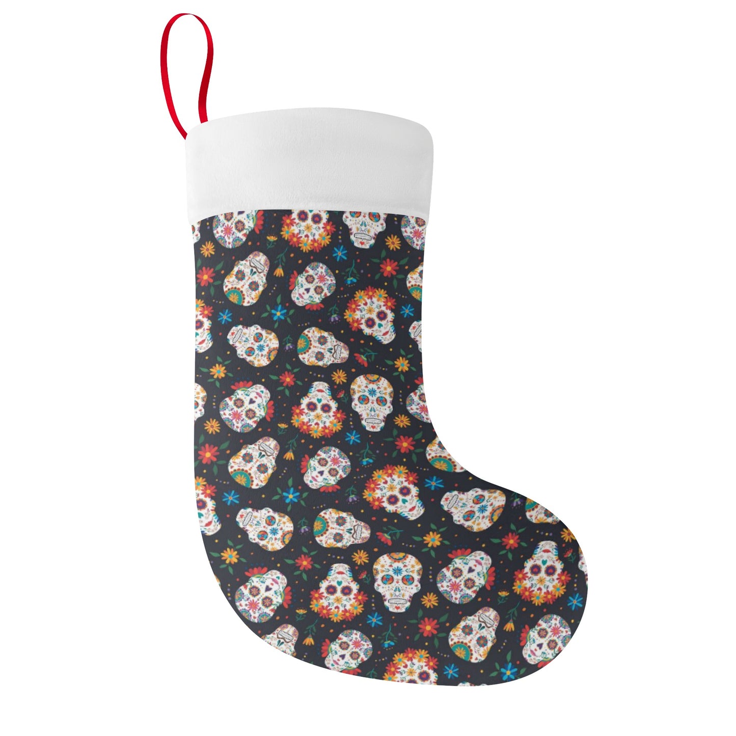 Day of the dead sugar skull Custom Christmas Stockings