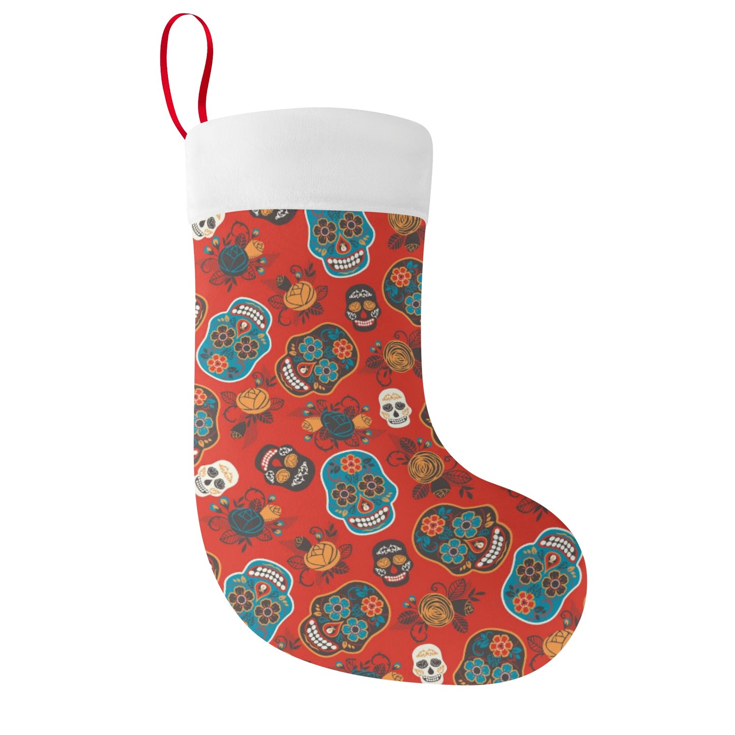 Day of the dead sugar skull Custom Christmas Stockings