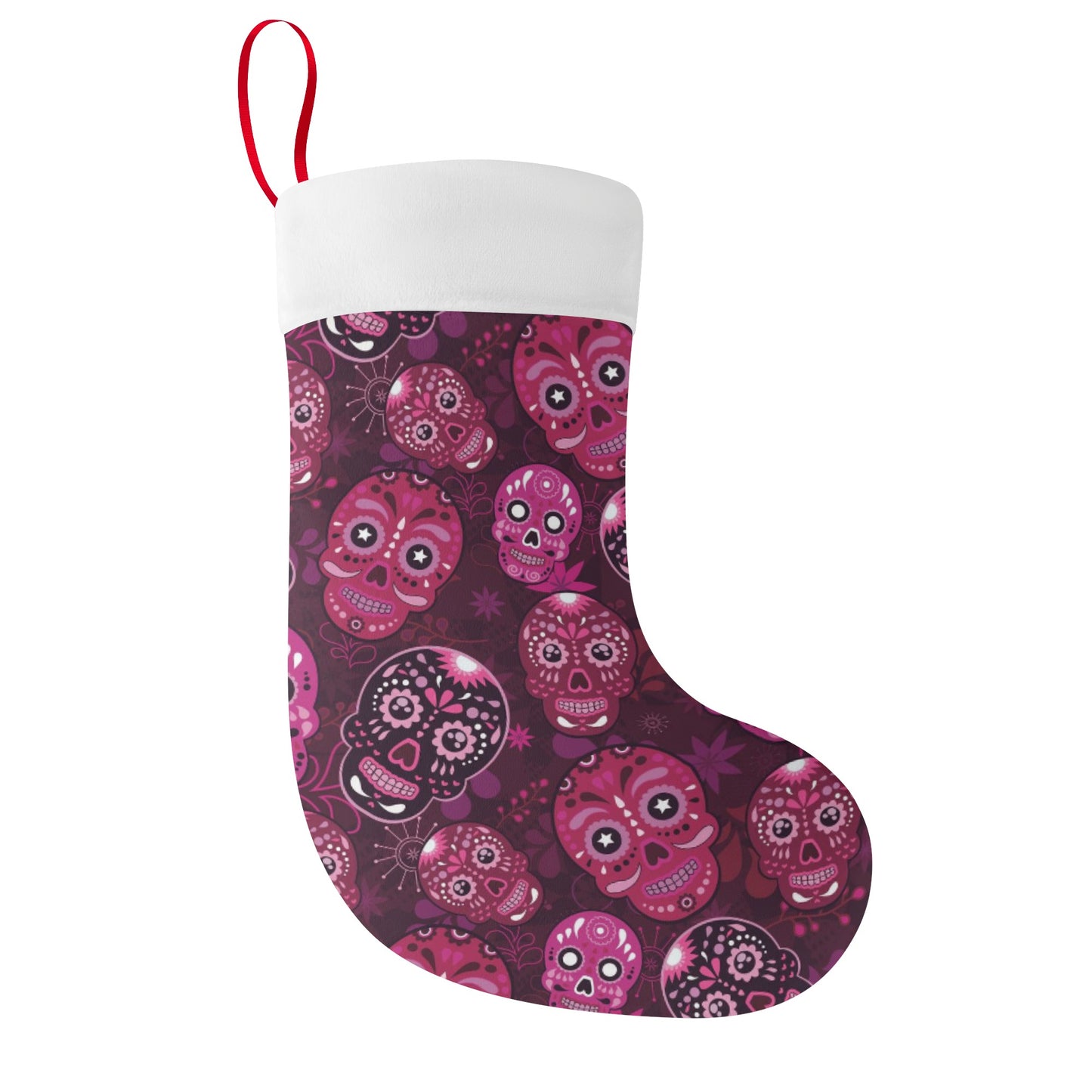Day of the dead sugar skull Custom Christmas Stockings