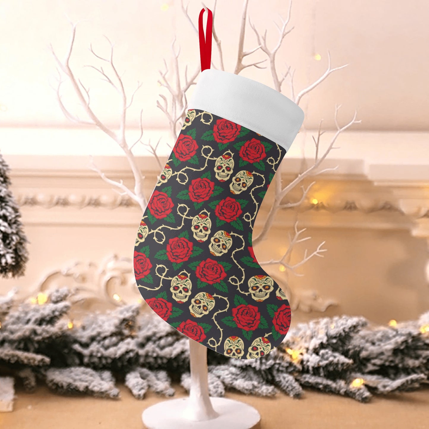 Sugar skull Custom Christmas Stockings