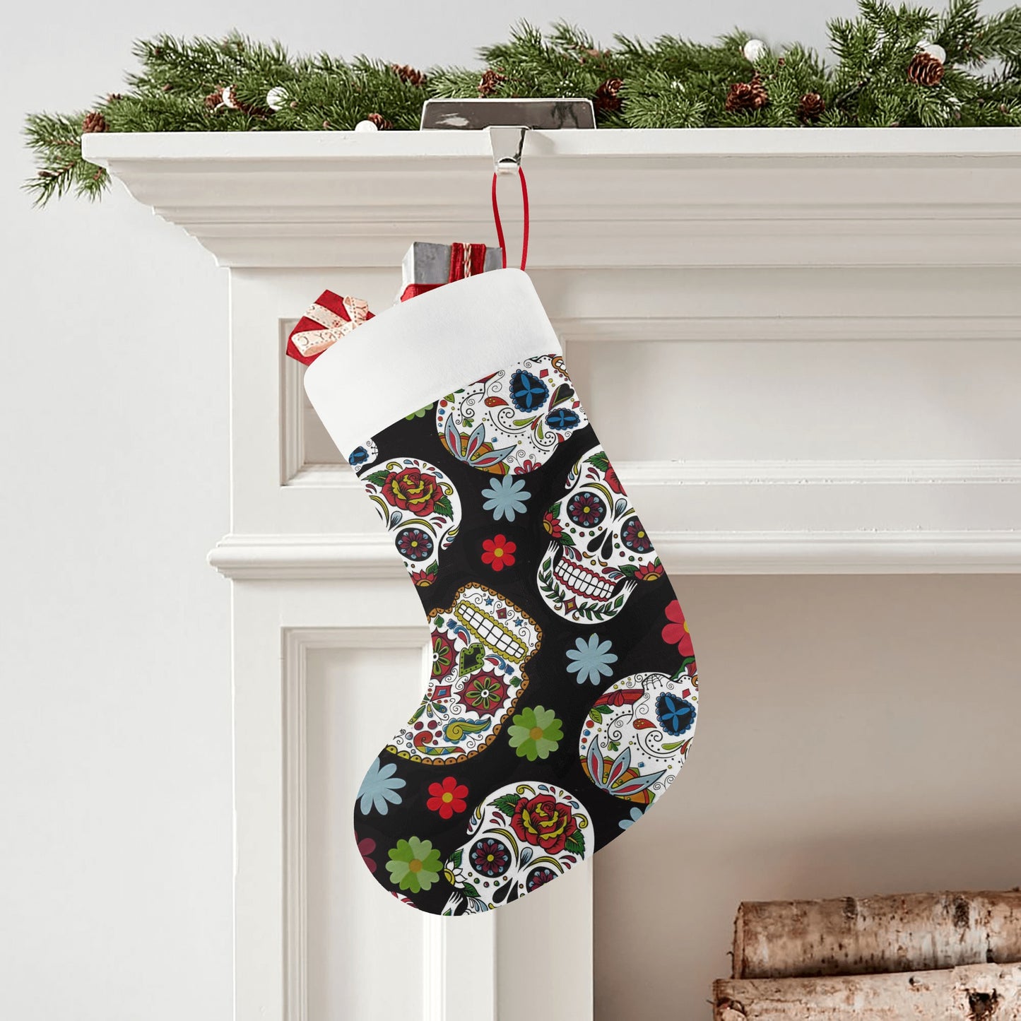 Sugar skull Christmas Stockings