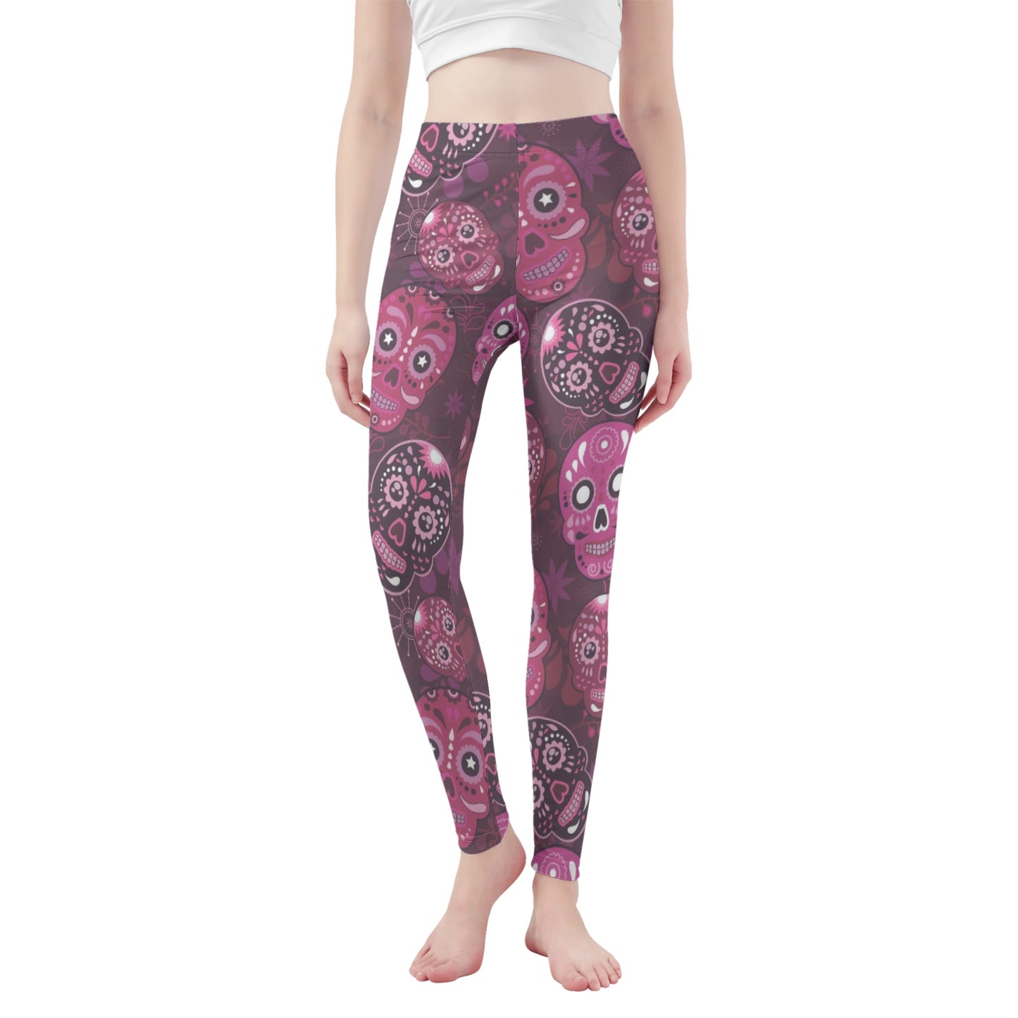 Dia de los muertos Mexican Calaveras Women's Leggings