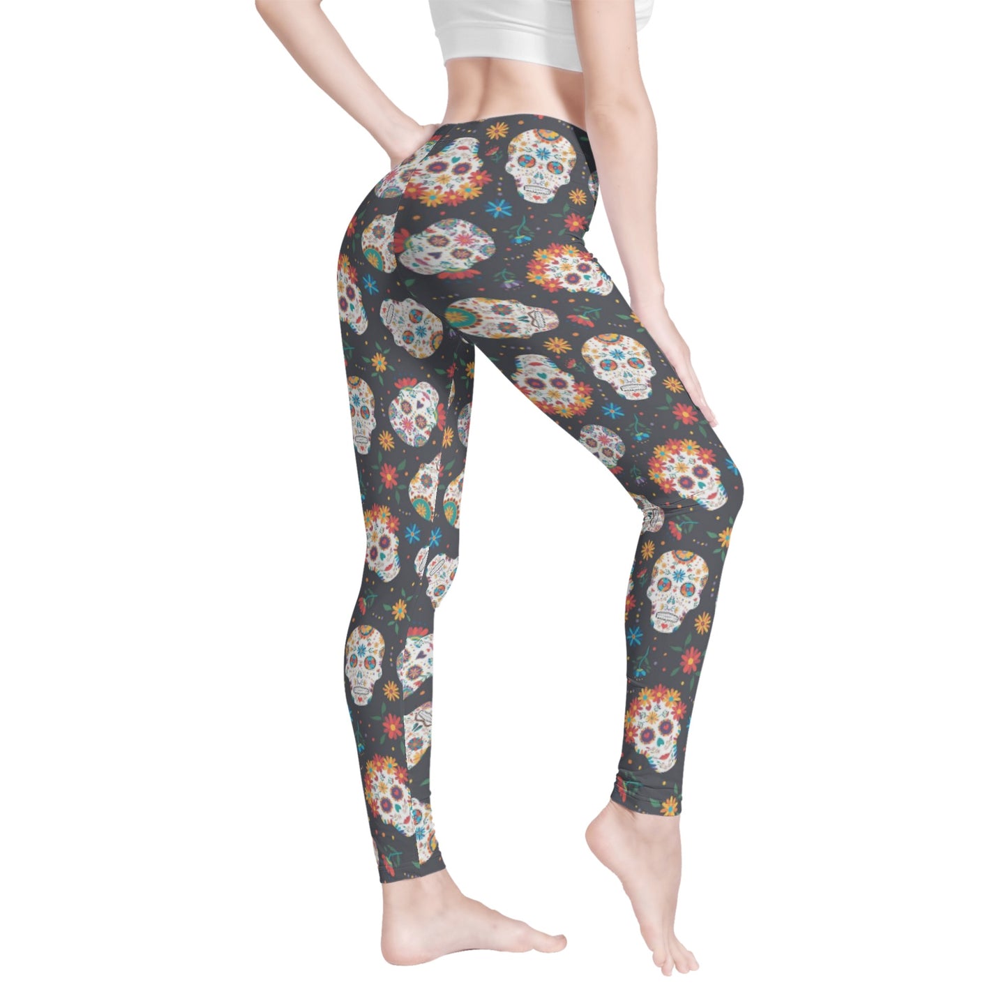 Dia de los muertos skull Women's Leggings