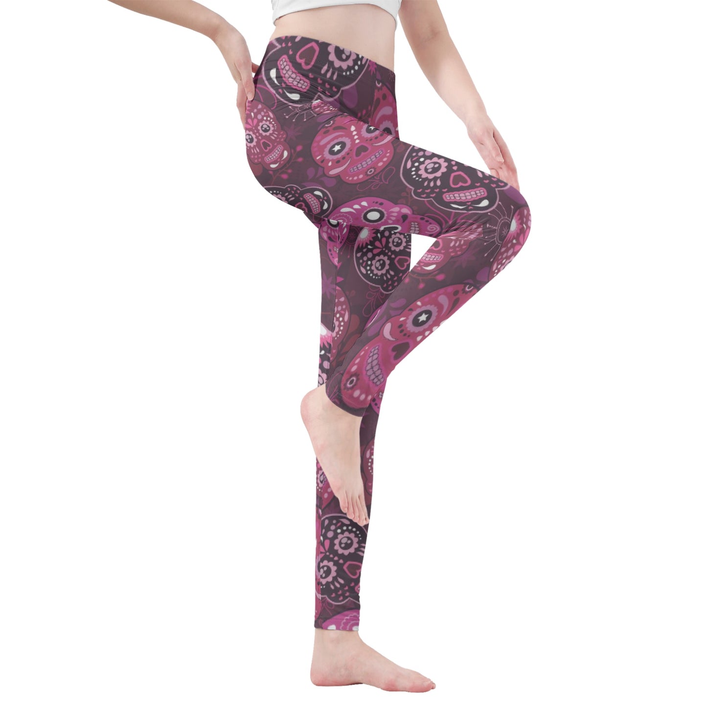 Dia de los muertos Mexican Calaveras Women's Leggings