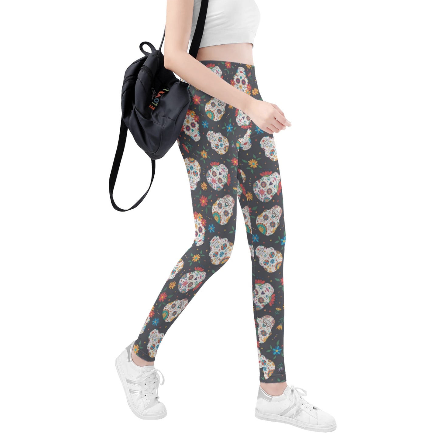 Dia de los muertos skull Women's Leggings