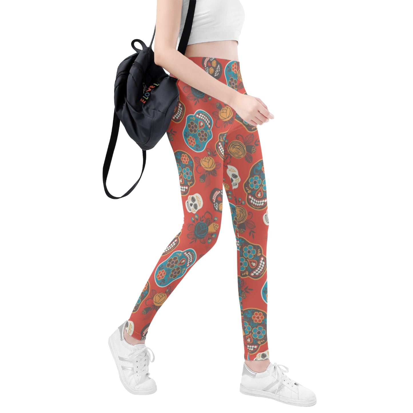 Halloween sugar skull Women's Leggings