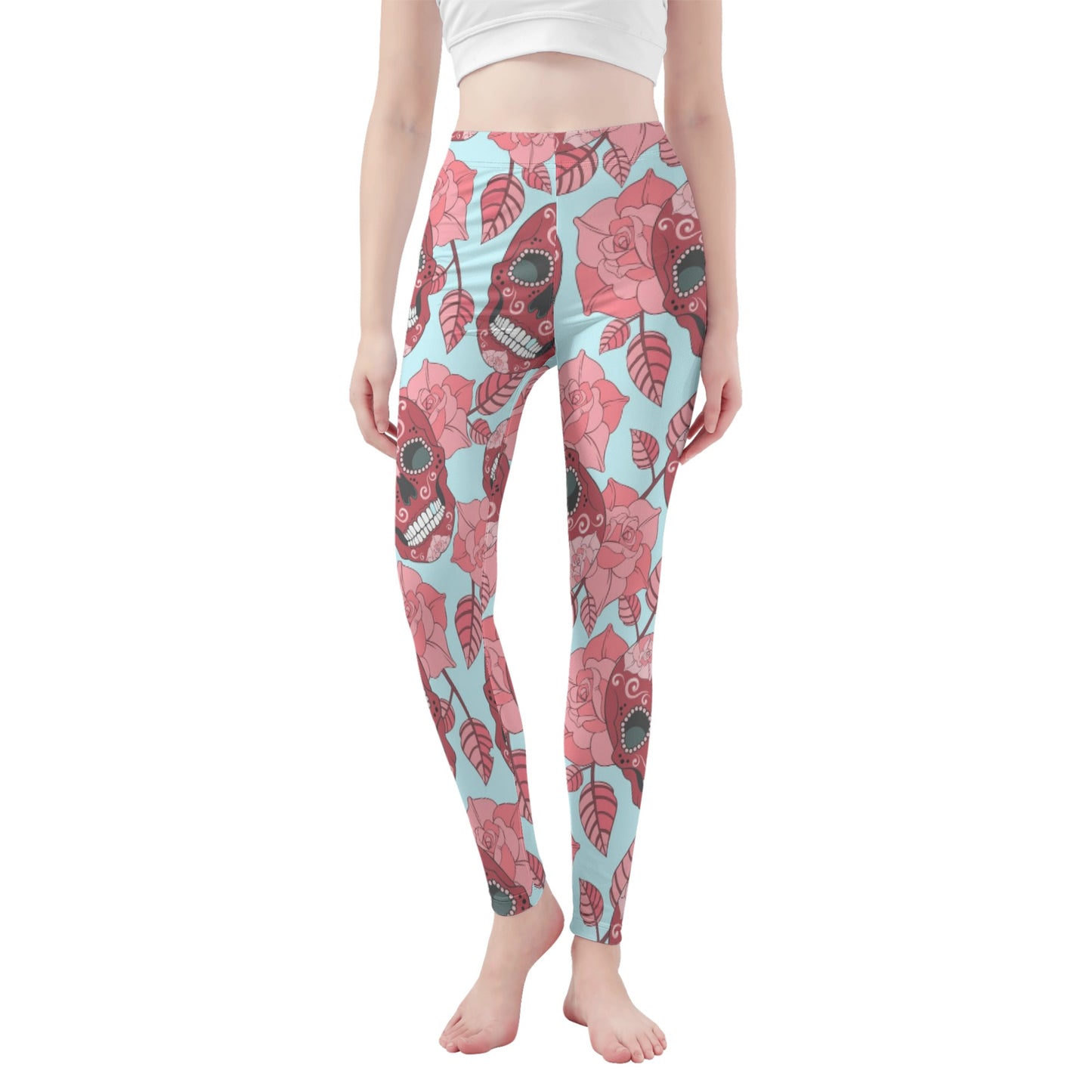 Sugar skull cinco de mayo Women's Leggings