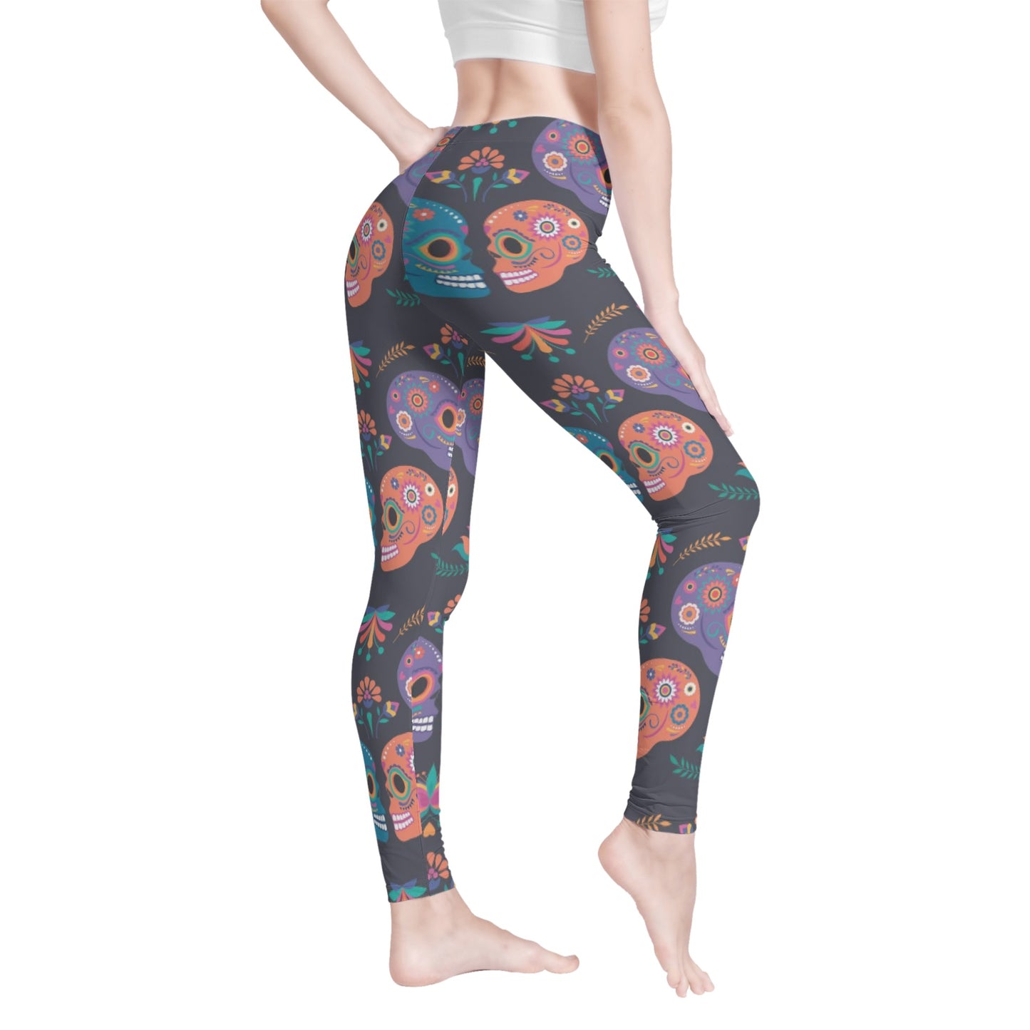 Candy sugar skull Women's Leggings