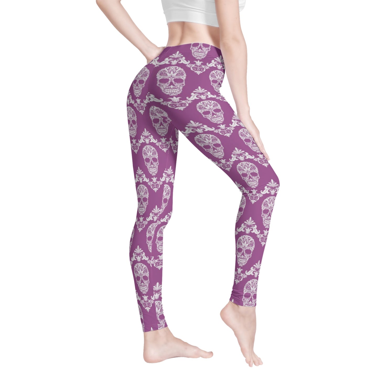 Mexican calaveras skulls Women's Leggings