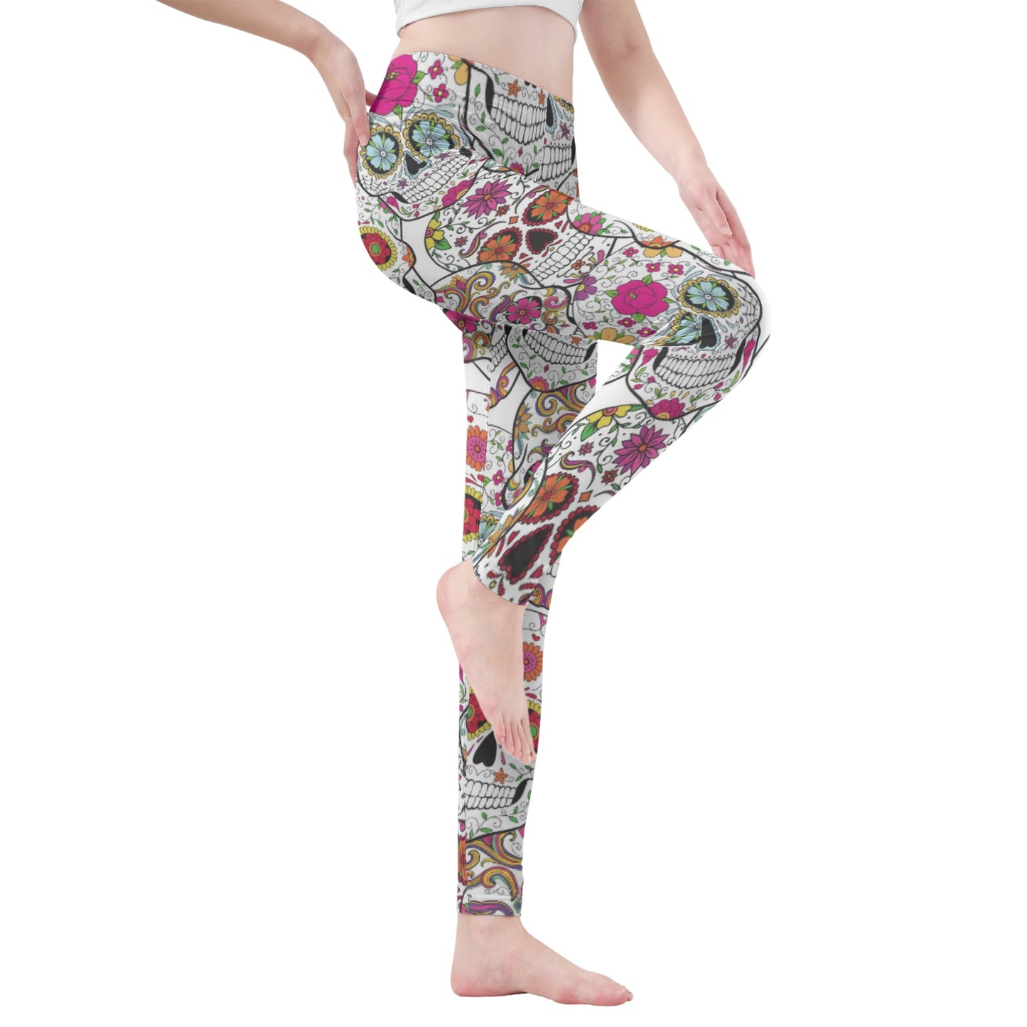 Sugar skull candy Women's Leggings