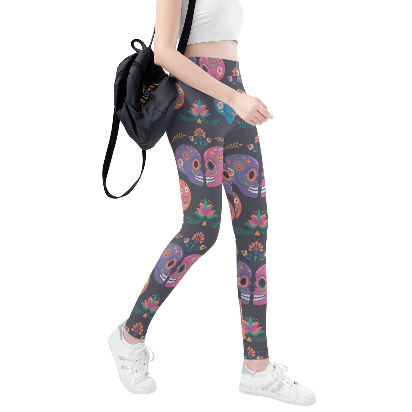 Candy sugar skull Women's Leggings