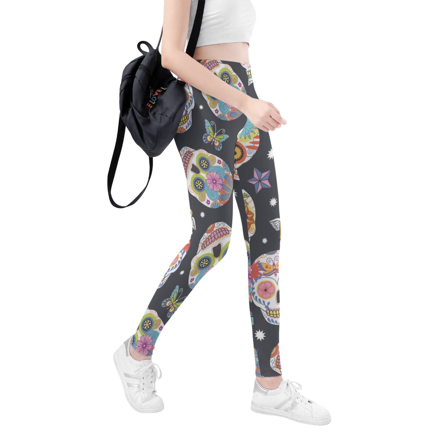 Mexican skull Calaveras Women's Leggings