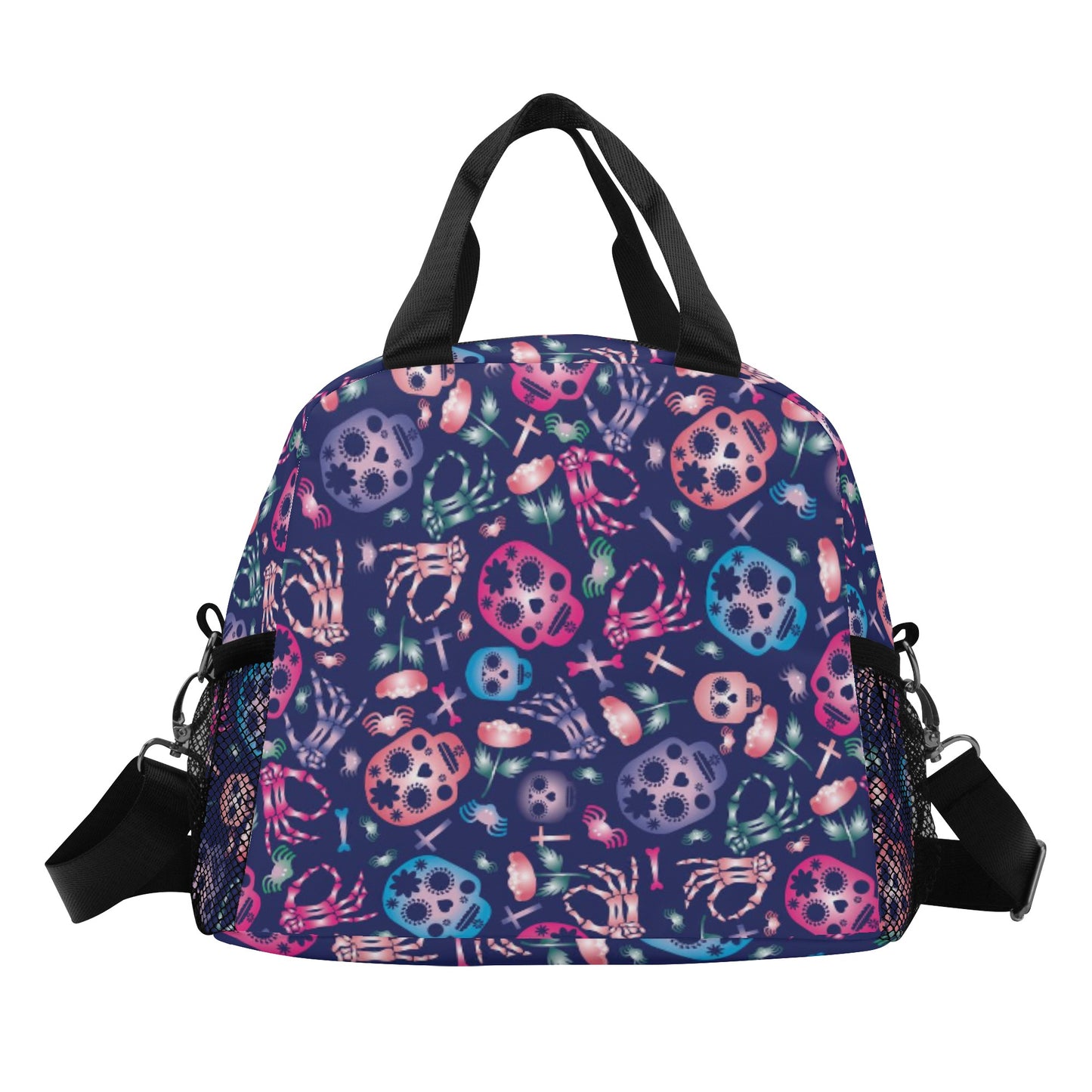 All Candy sugar skull mexican skull Over Printing Lunch Bag