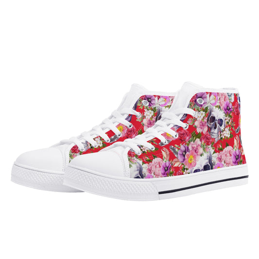 Women's High Top Canvas Shoes