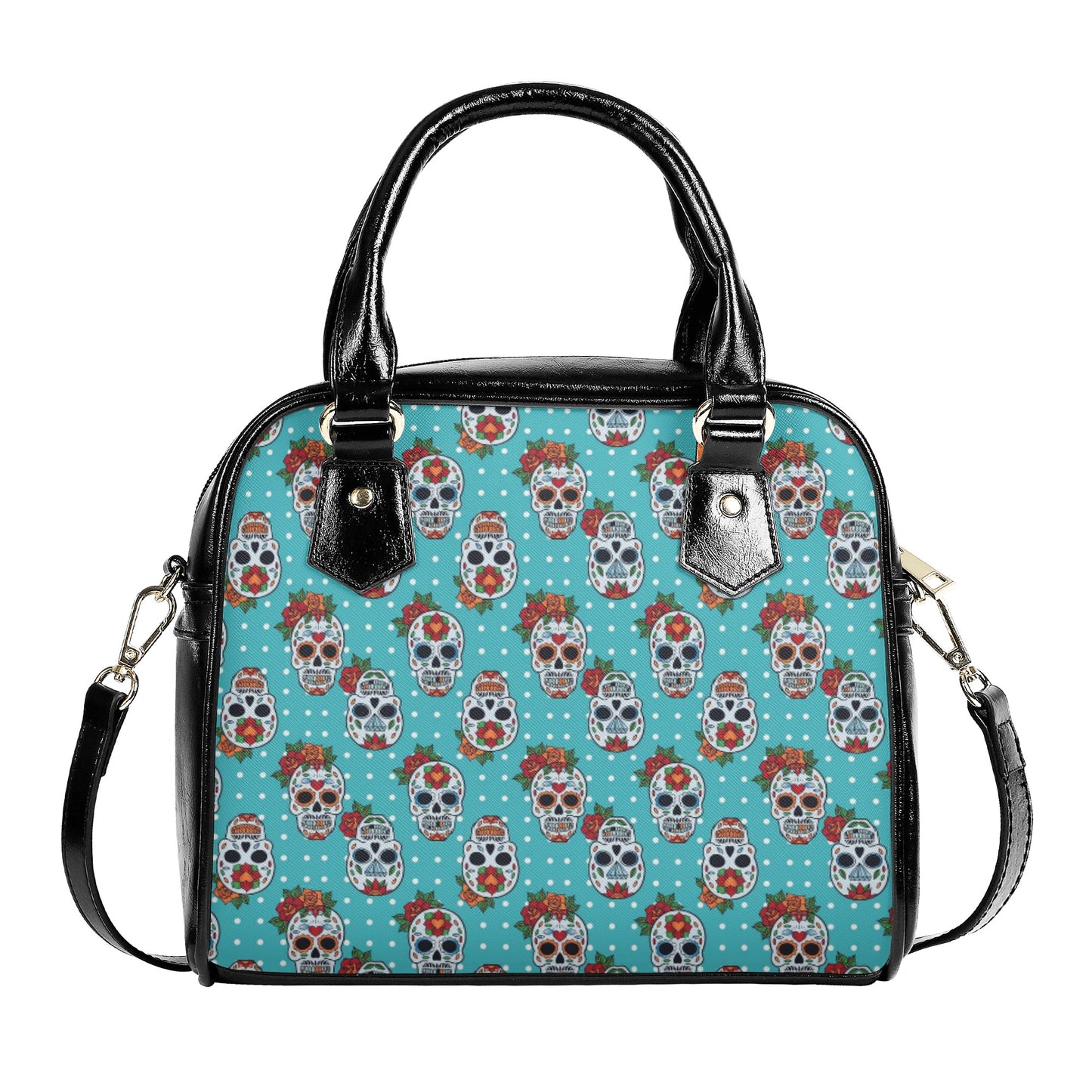 Day of the dead sugar skull Shoulder Handbag