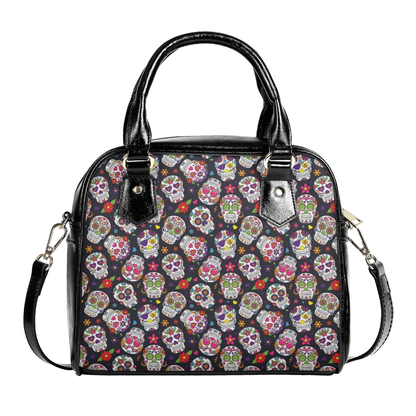 Day of the dead sugar skull Shoulder Handbag