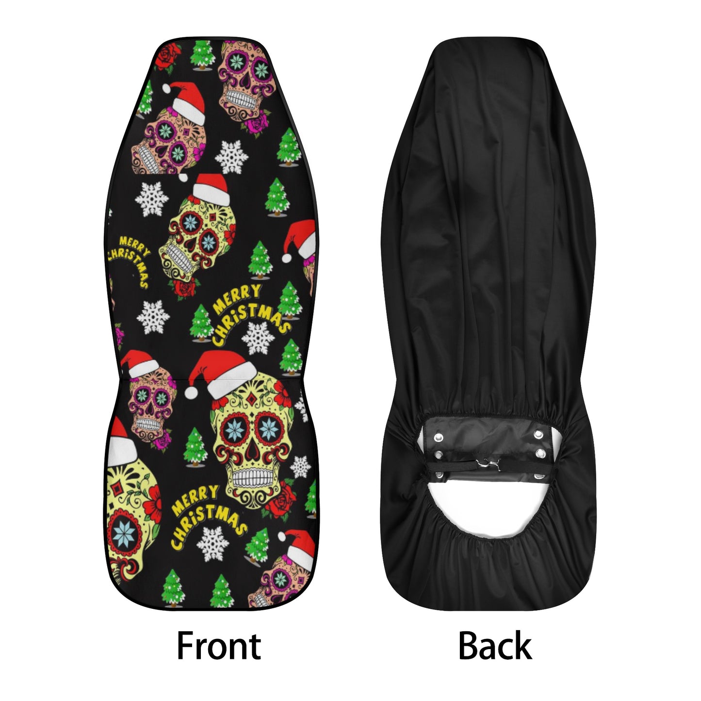 Sugar skull Day of the dead Mexican skull Car Seat Cover Set