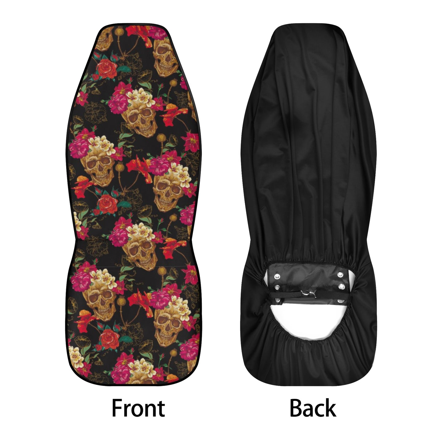Sugar skull Day of the dead Mexican skull Car Seat Cover Set