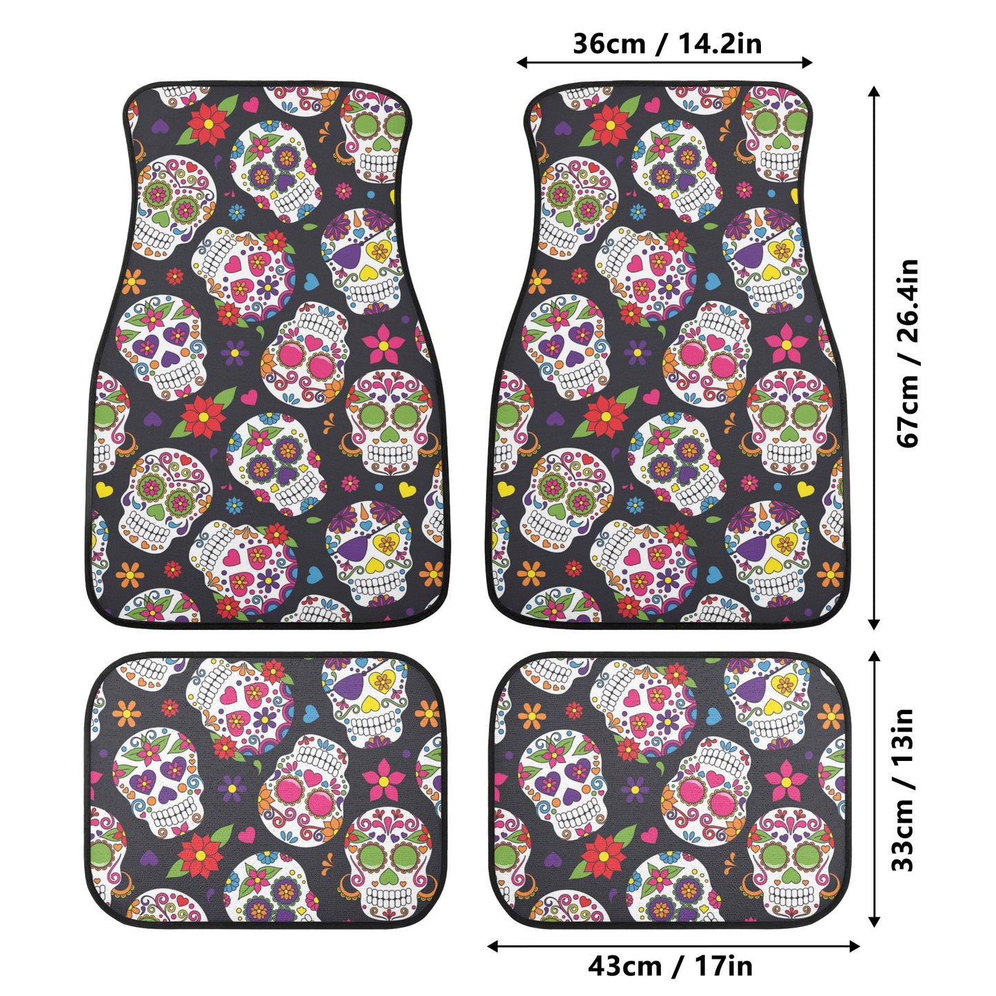 Back and Front Car Floor Mats