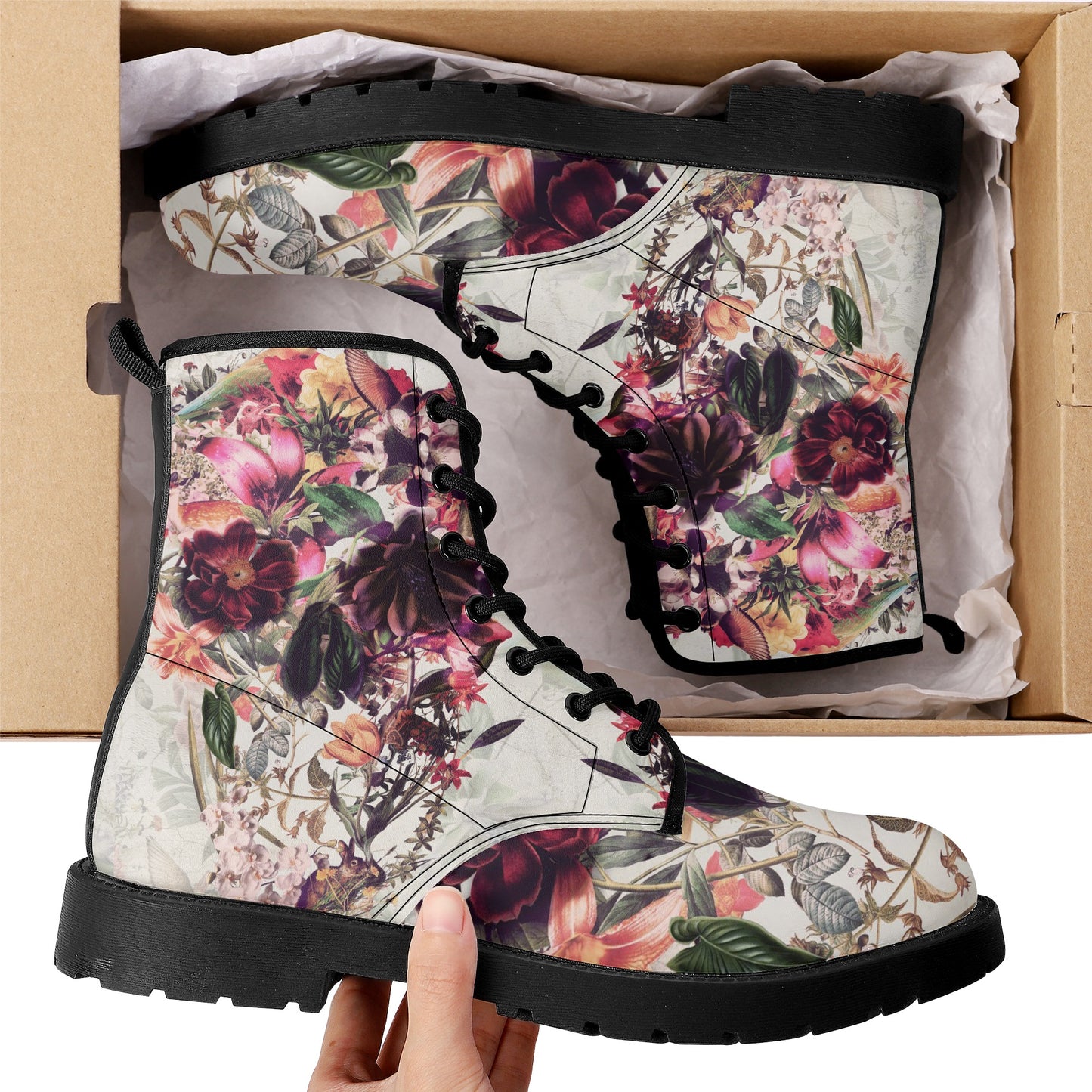 Skull boots, sugar skull leather boots, Halloween skeleton boots for women