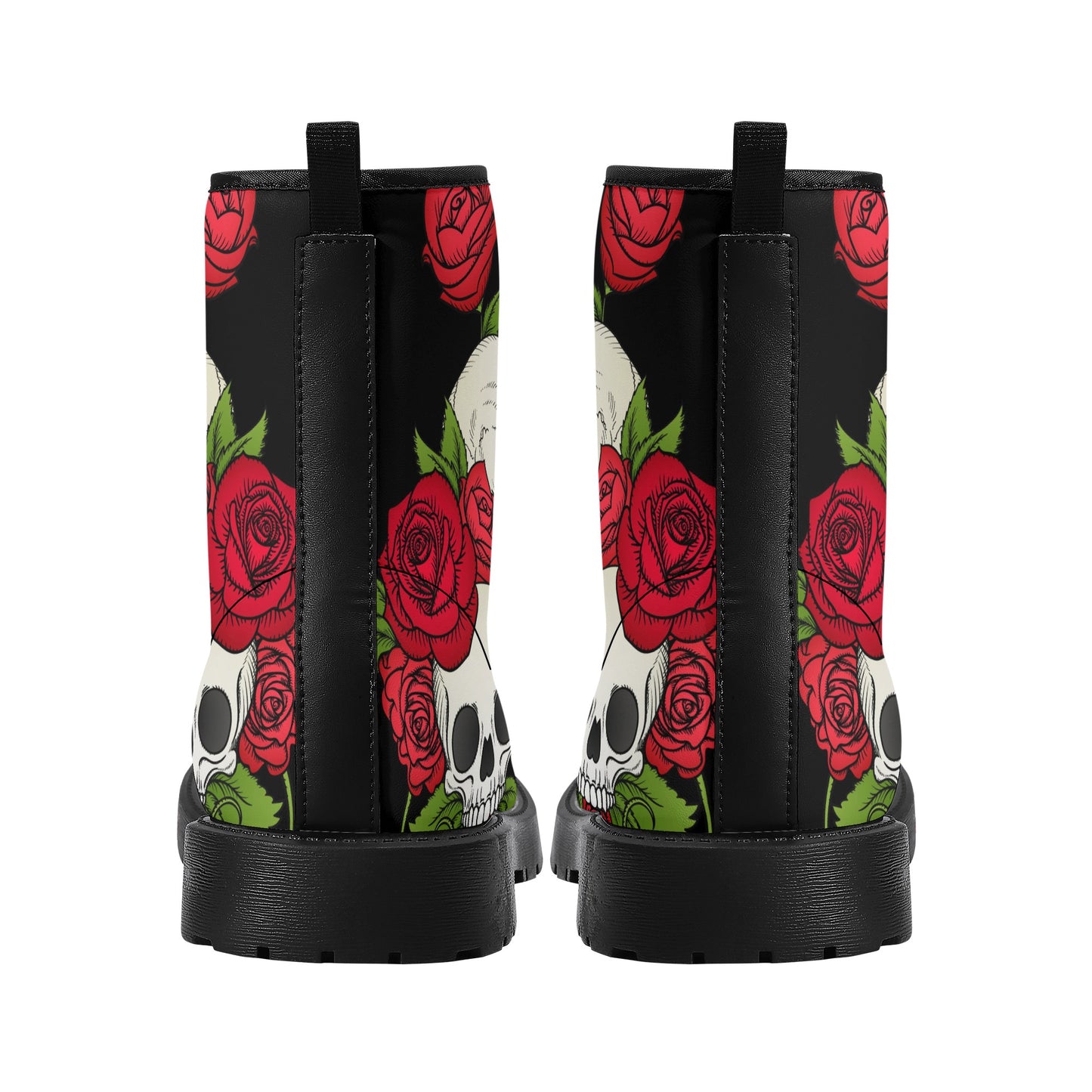 Gothic skull boots, sugar skull boots, Halloween skeleton boots, grim reaper boots