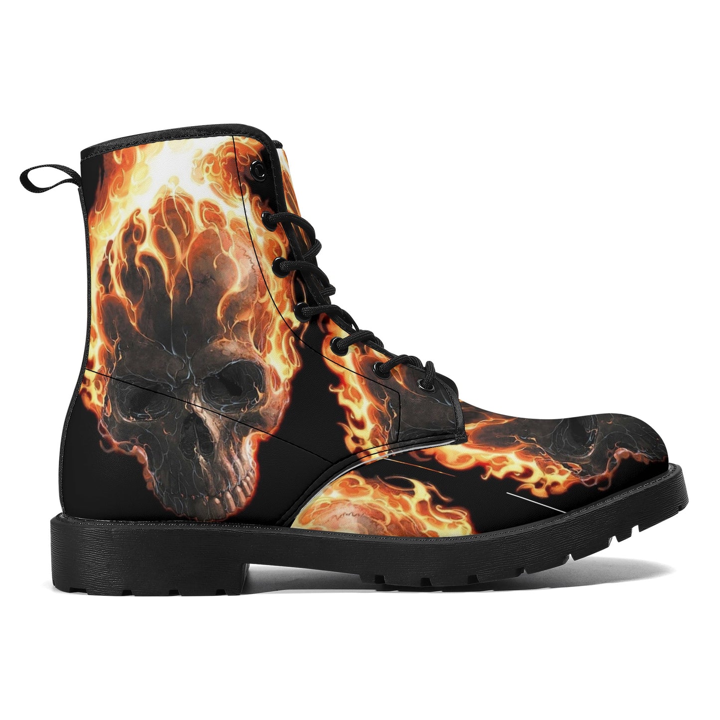 Skull boots, sugar skull boots, candy skull Halloween boots