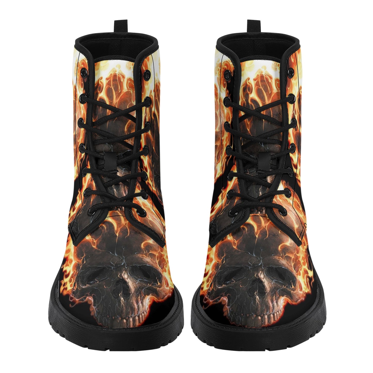 Skull boots, sugar skull boots, candy skull Halloween boots
