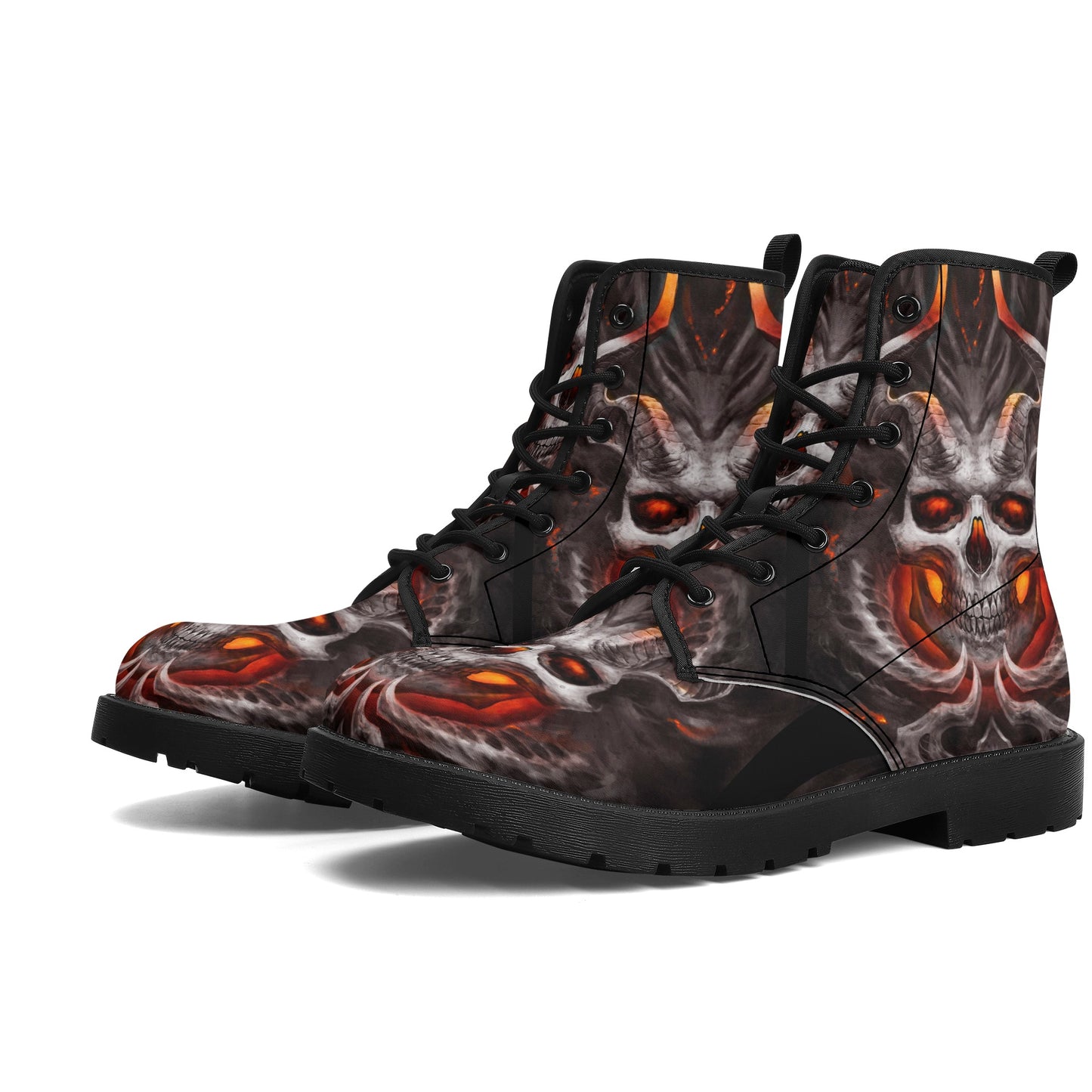 Skull boots, sugar skull boots, candy skull Halloween boots