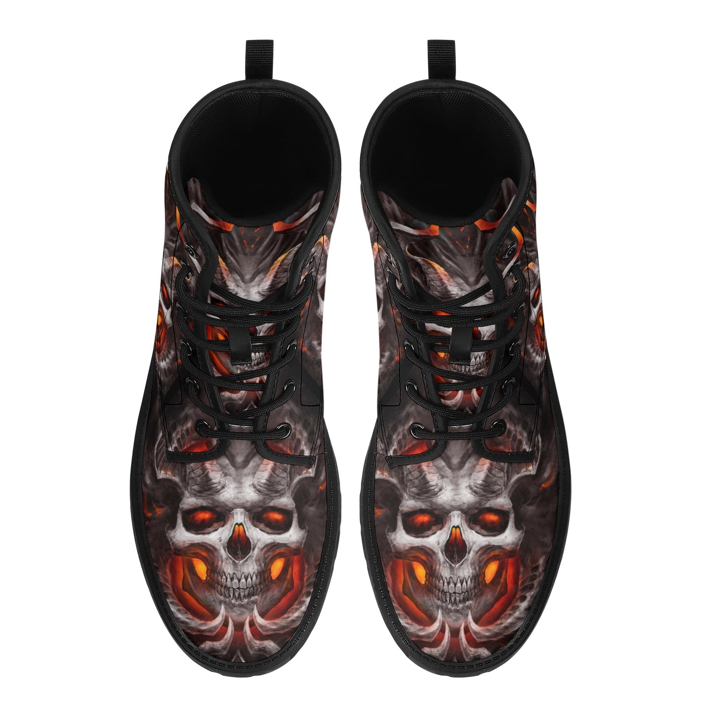 Skull boots, sugar skull boots, candy skull Halloween boots