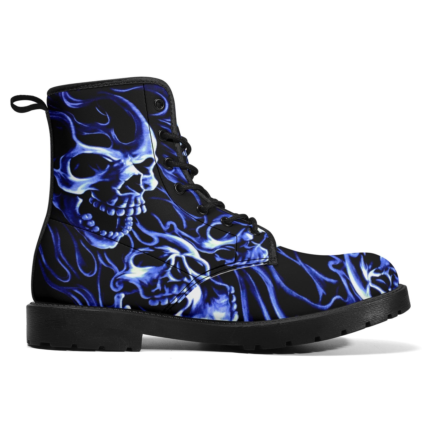 Skull boots, sugar skull boots, candy skull Halloween boots