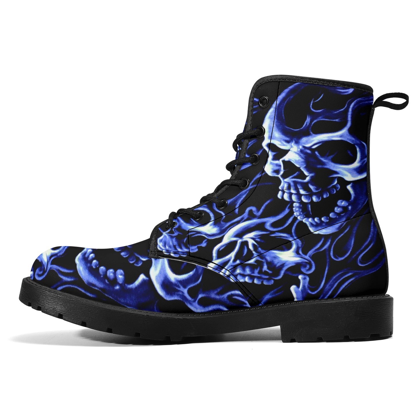 Skull boots, sugar skull boots, candy skull Halloween boots