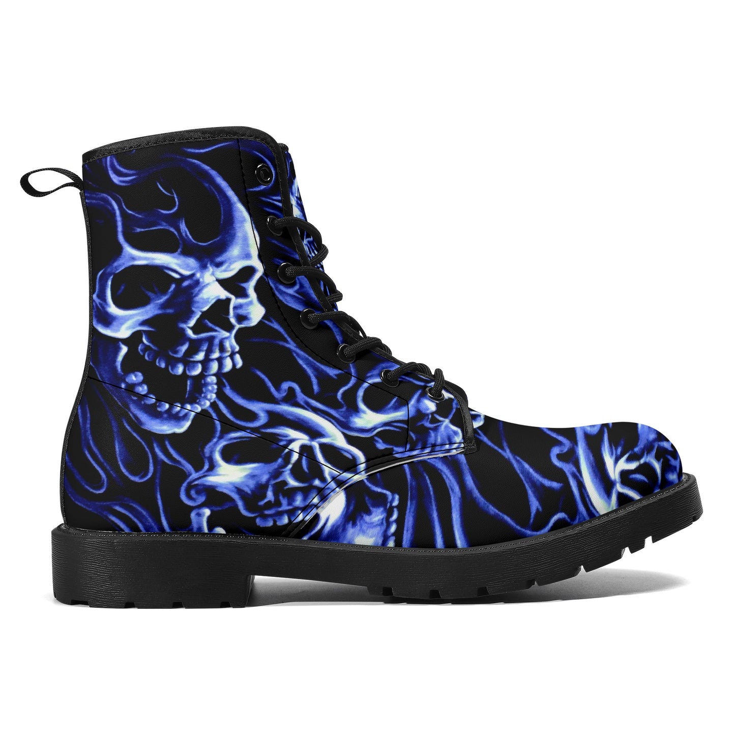 Skull boots, sugar skull boots, candy skull Halloween boots