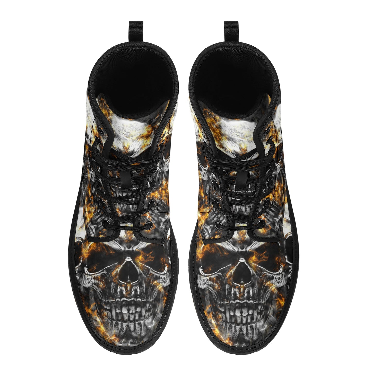 Skull boots, sugar skull boots, candy skull Halloween boots
