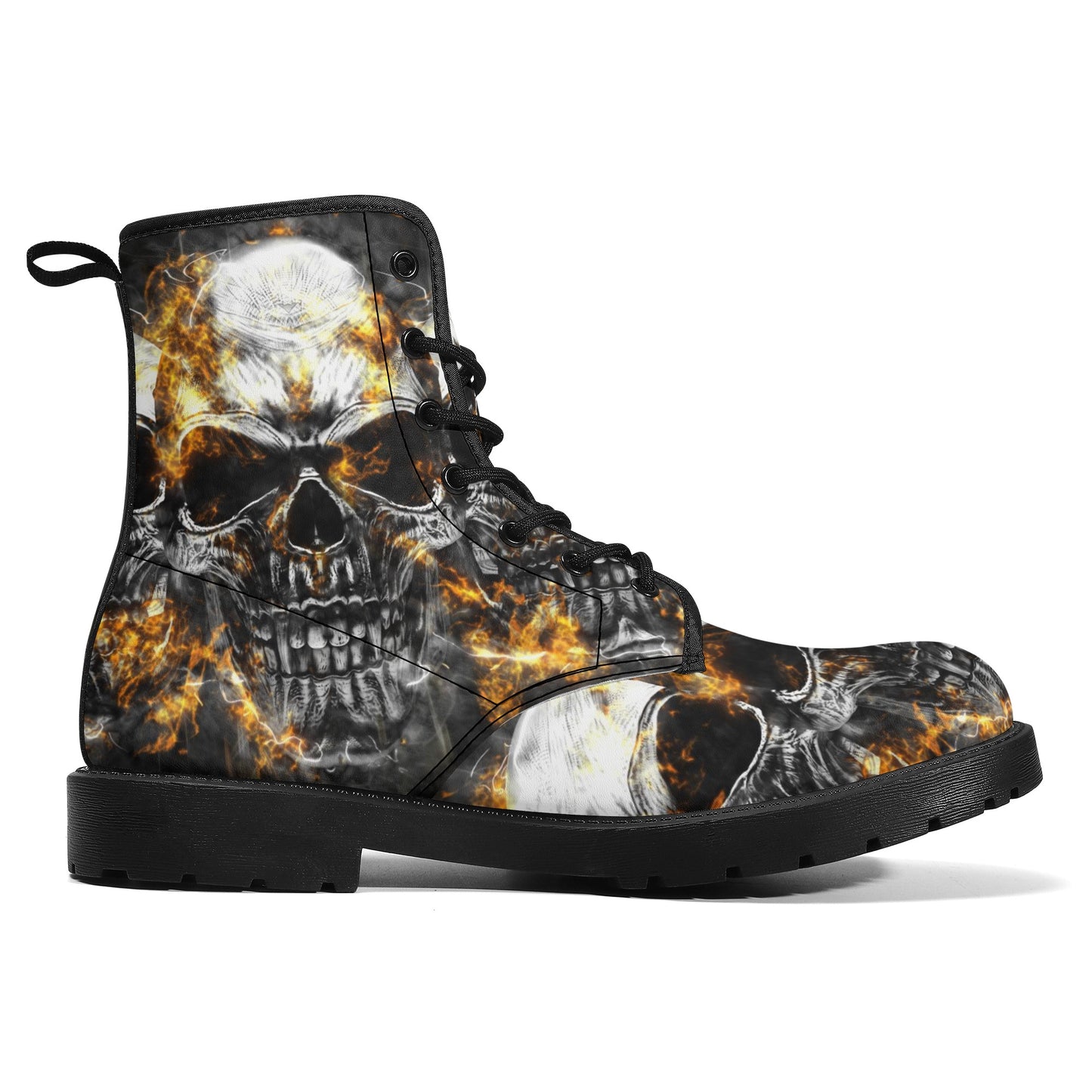 Skull boots, sugar skull boots, candy skull Halloween boots